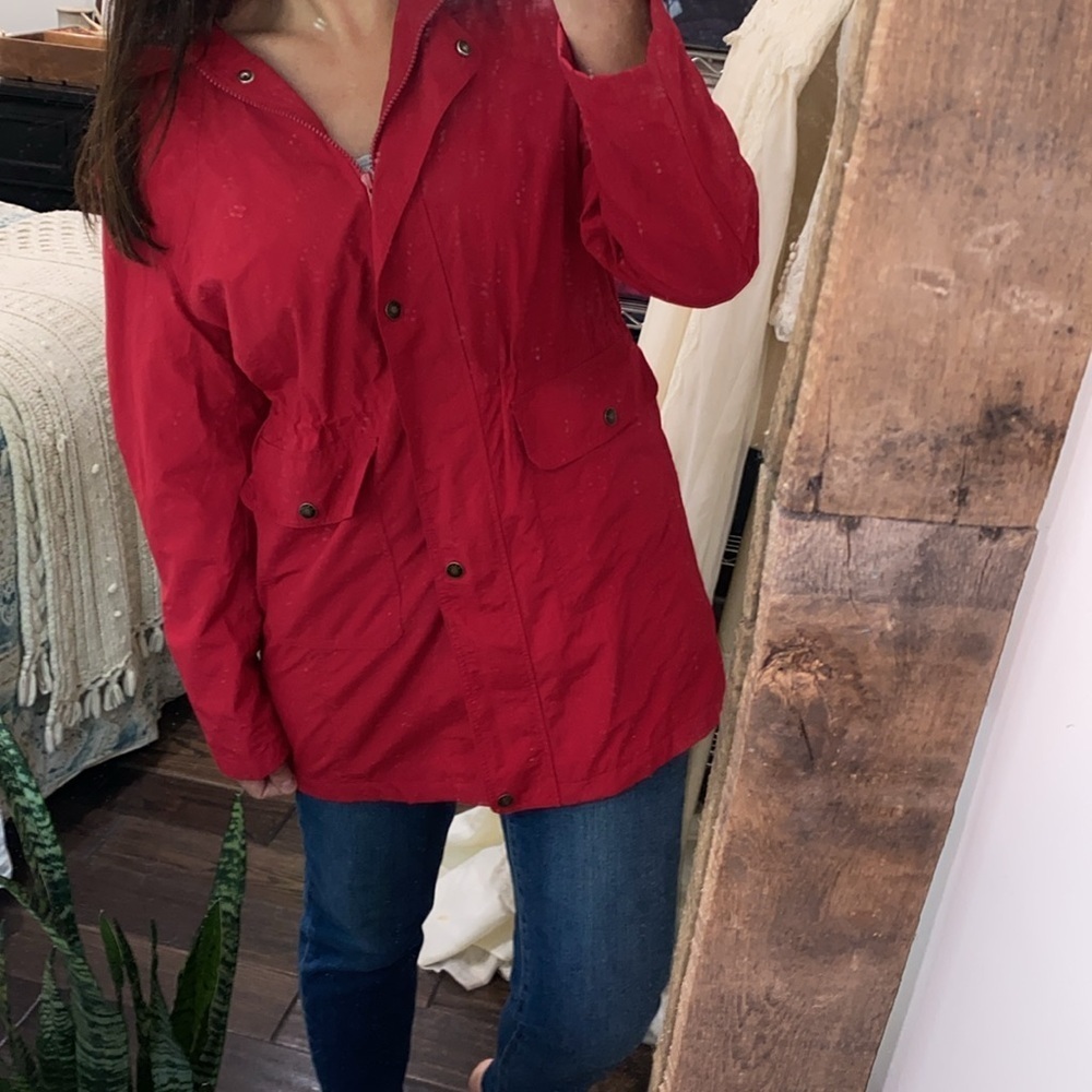 Basic Editions red jacket size large - image 7